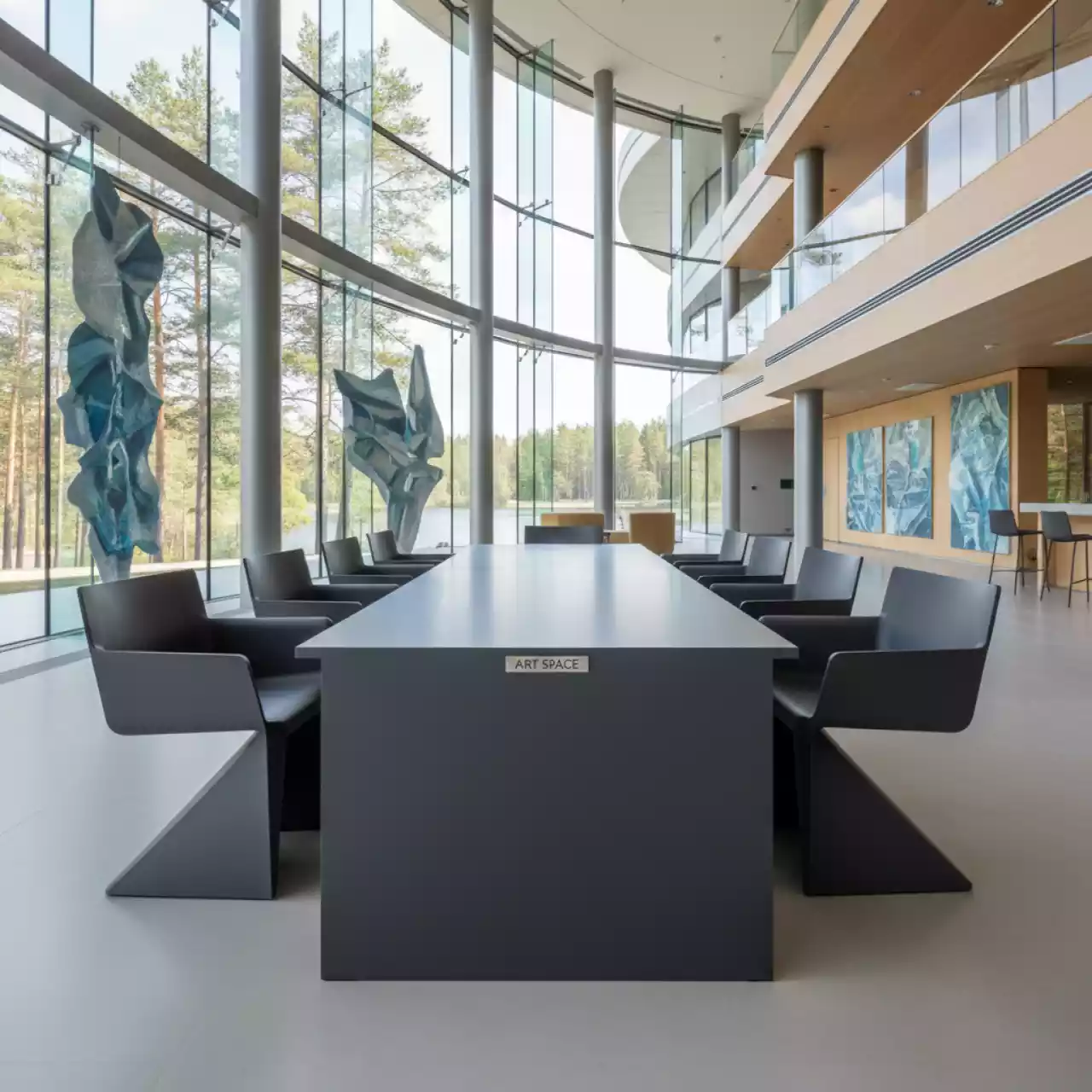 Аренда Мебельная группа Royal Family July M стол стулья графит в санатории «Русь» — ART SPACE