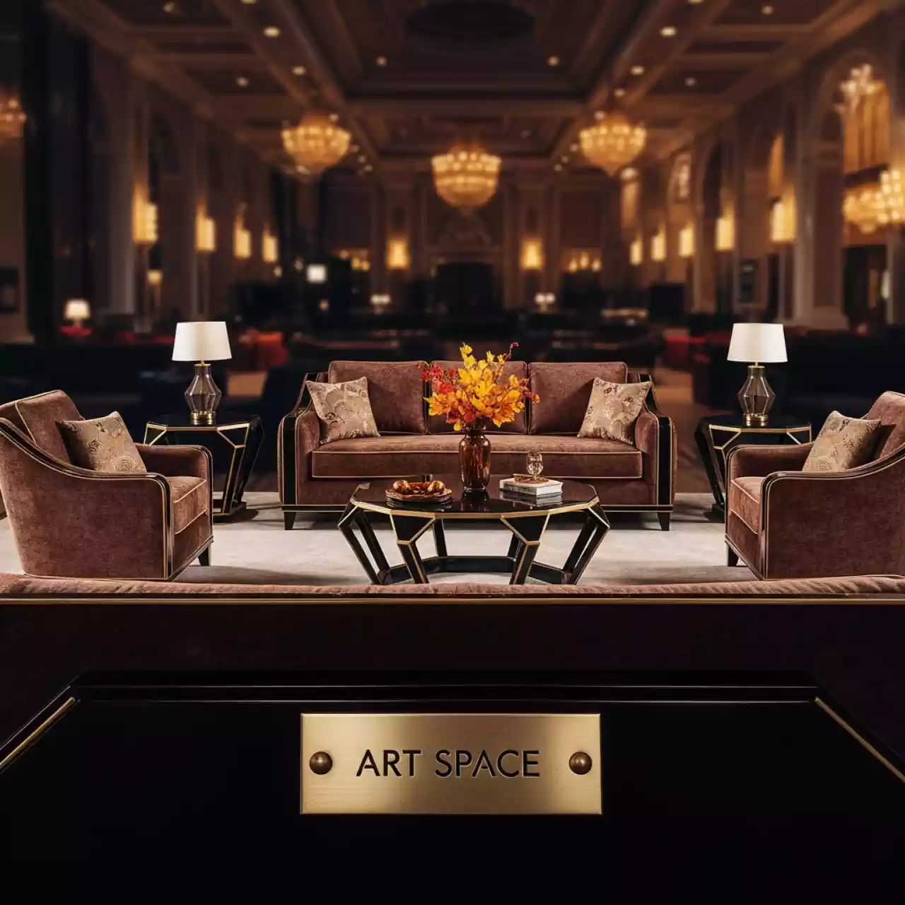 Аренда Мебельный комплект PS5T2 6 предметов в Гранд Отель Поляна — ART SPACE