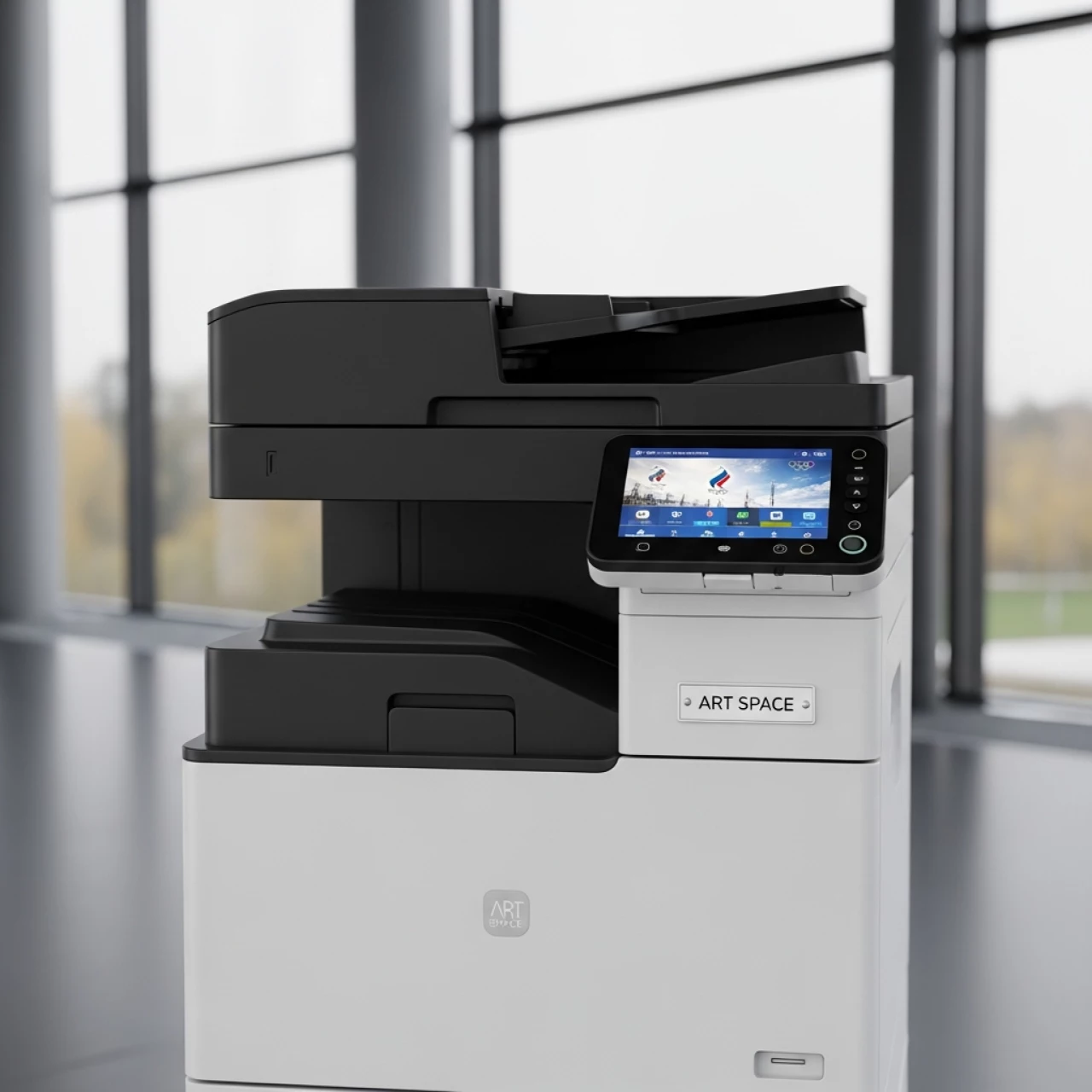 Аренда МФУ HP LaserJet Enterprise Flow MFP M635z 7PS99A на арене «Фишт» — ART SPACE