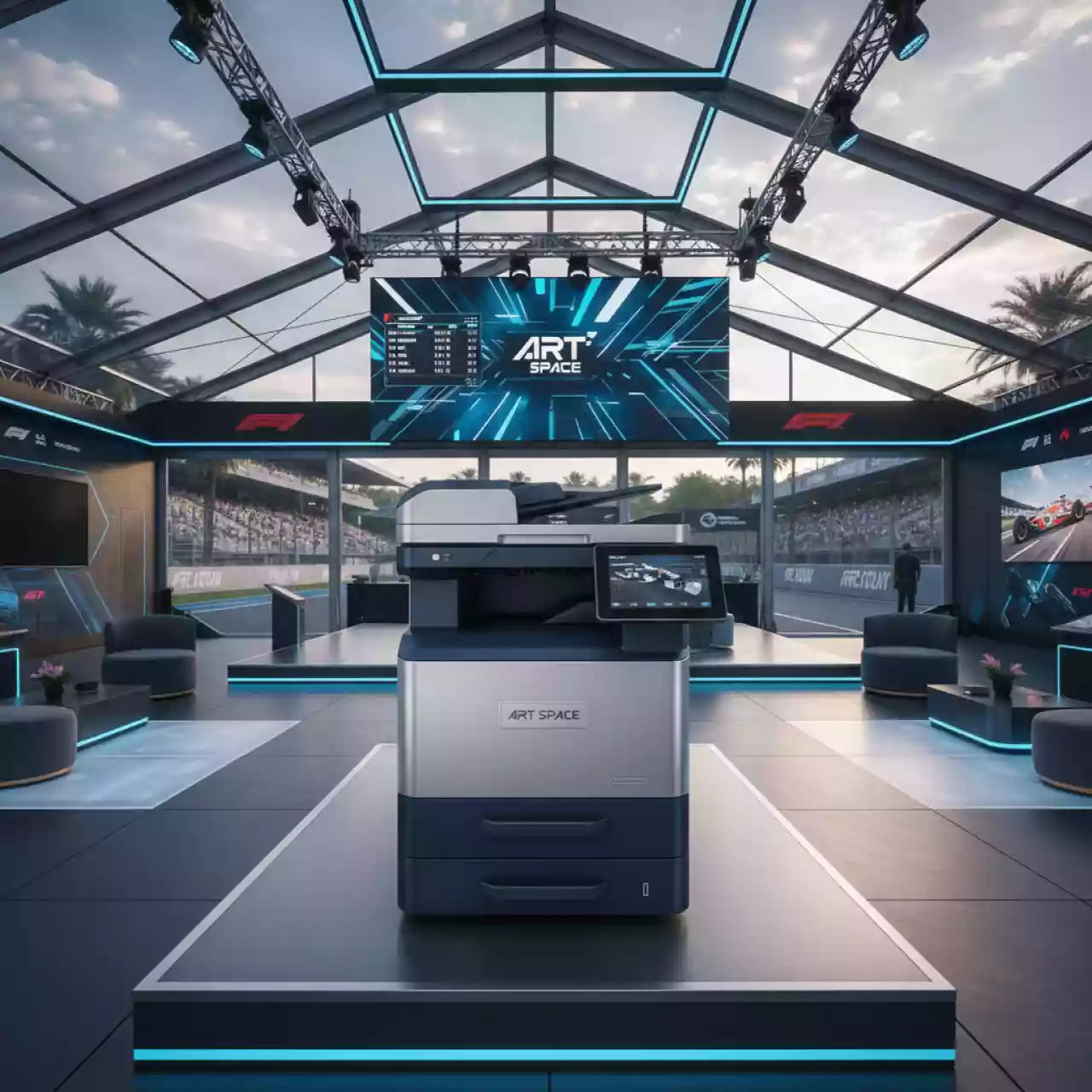 Аренда МФУ OKI MC853dnv 45850602 в парке «Ривьера» — ART SPACE