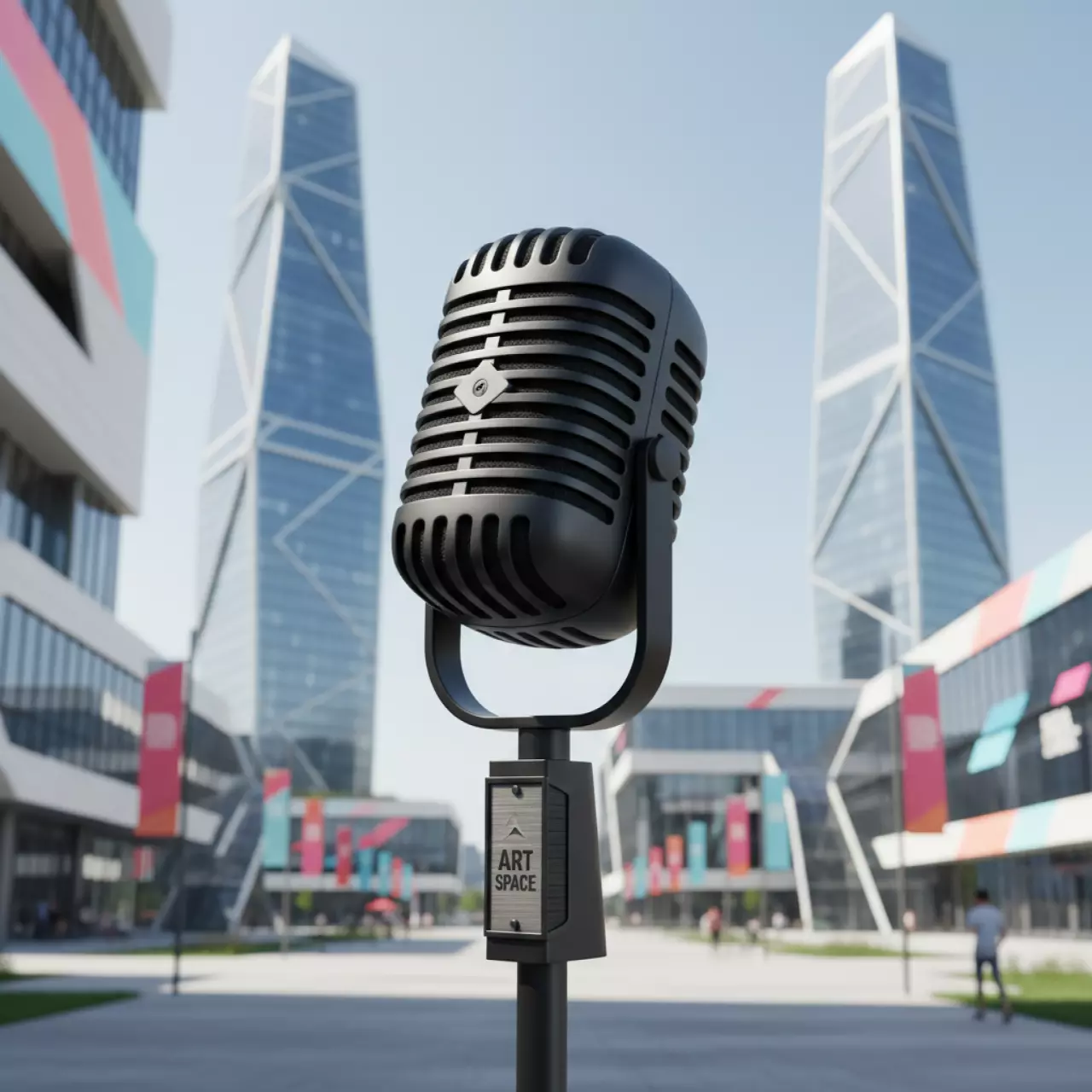 Аренда Микрофон ретро черный реплика Shure 55 Elvis
