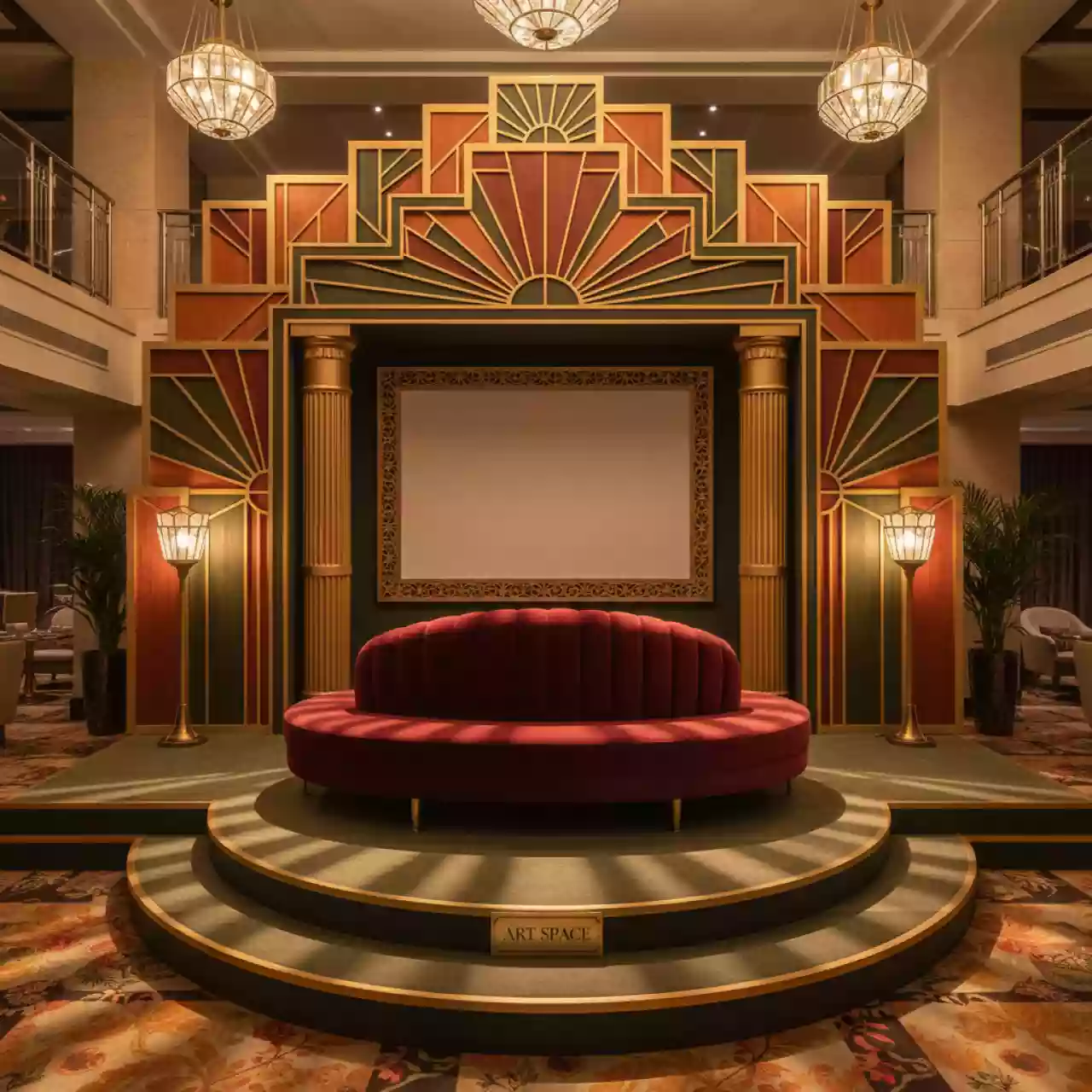 Аренда Монтаж сцены для "Рождественской гонки чемпионов" в Boutique Hotel PORTUM 1905 — ART SPACE