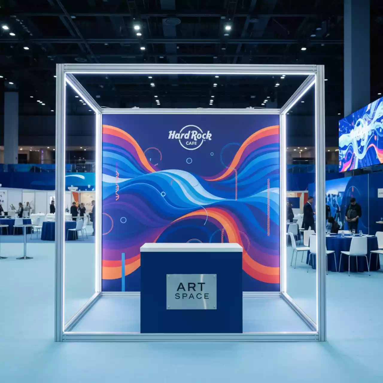 Аренда Морская фотозона в Hard Rock Cafe в ледовом дворце «Большой» — ART SPACE