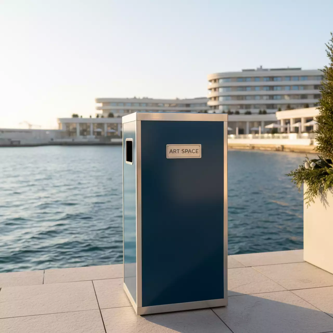 Аренда Мусорный контейнер Isole Ecologiche для пляжа в ресторане «D.O.M» — ART SPACE