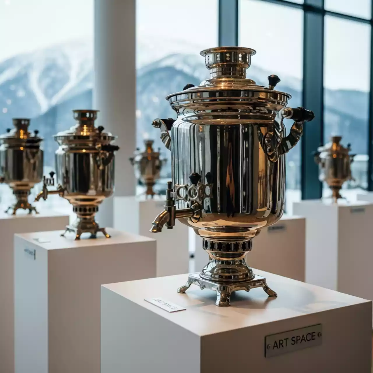 Аренда Музей самоваров частная коллекция в Sochi Marriott Krasnaya Polyana — ART SPACE