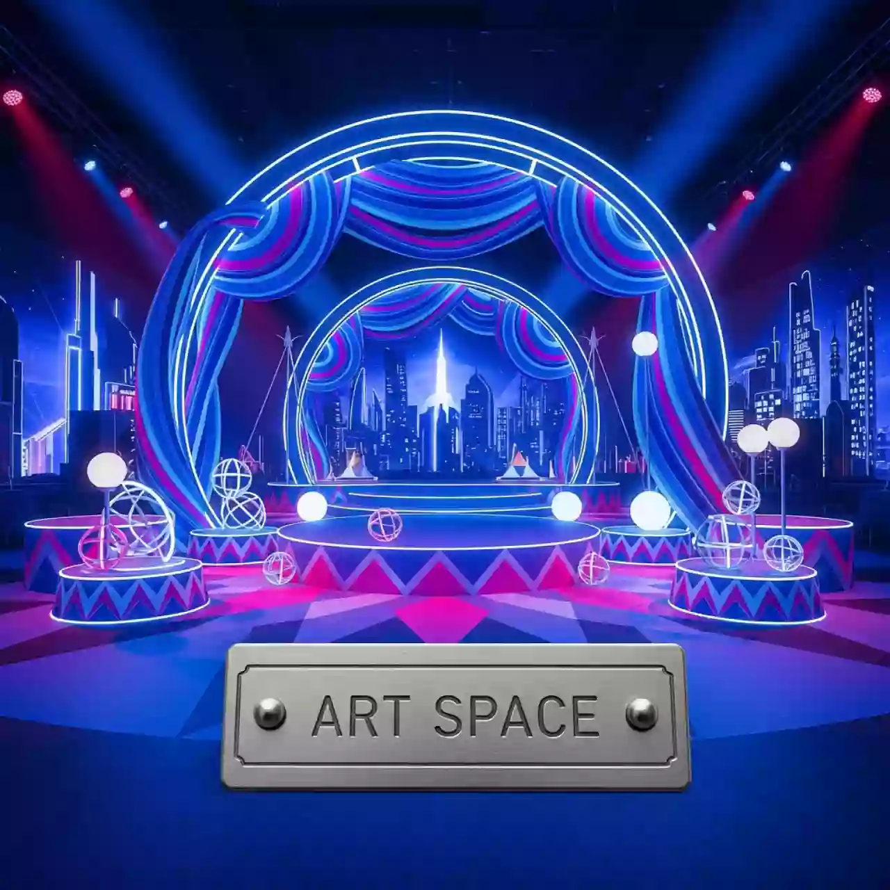 Аренда Набор декораций "Цирк чудес" в Grand Karat Sochi — ART SPACE