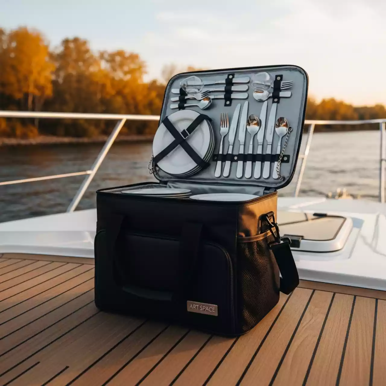 Аренда Набор для пикника Green Glade Т3134 24 л 31 предмет на теплоходе «Дагомыс» — ART SPACE
