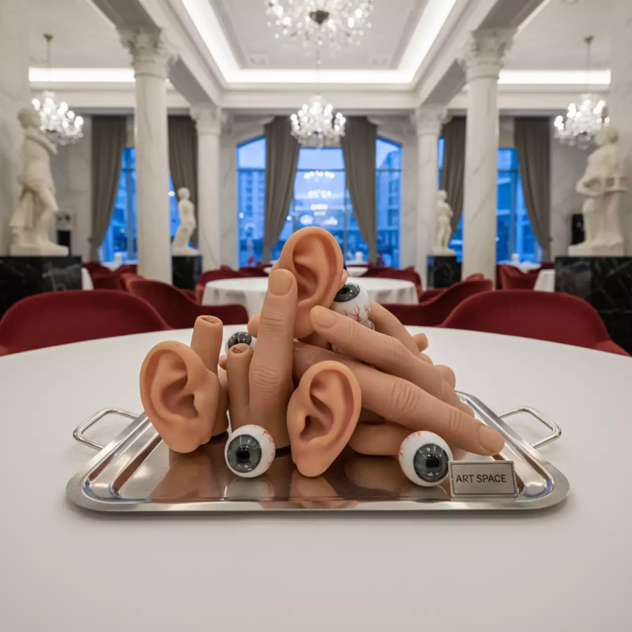 Аренда Набор из пальцев ушей и глаз Хэллоуин в ресторане «Sanremo» — ART SPACE