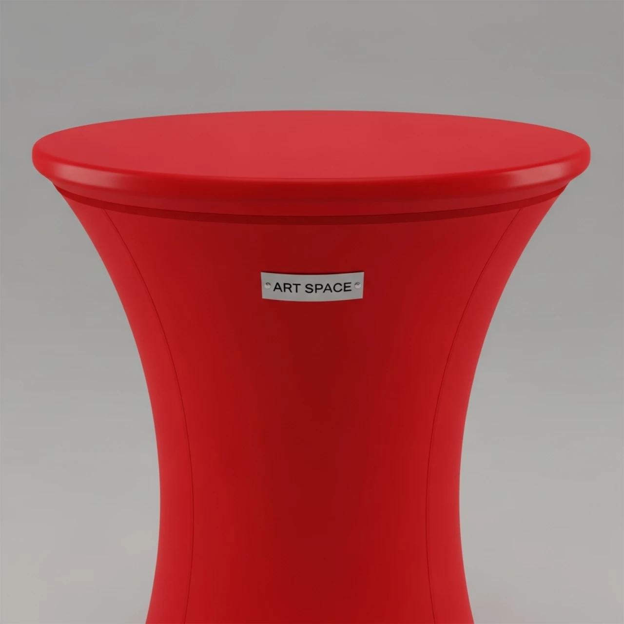 Аренда Наперон стрейч Шапочка для коктейльного стола красный диаметр 70 см в Pullman Sochi Centre — ART SPACE