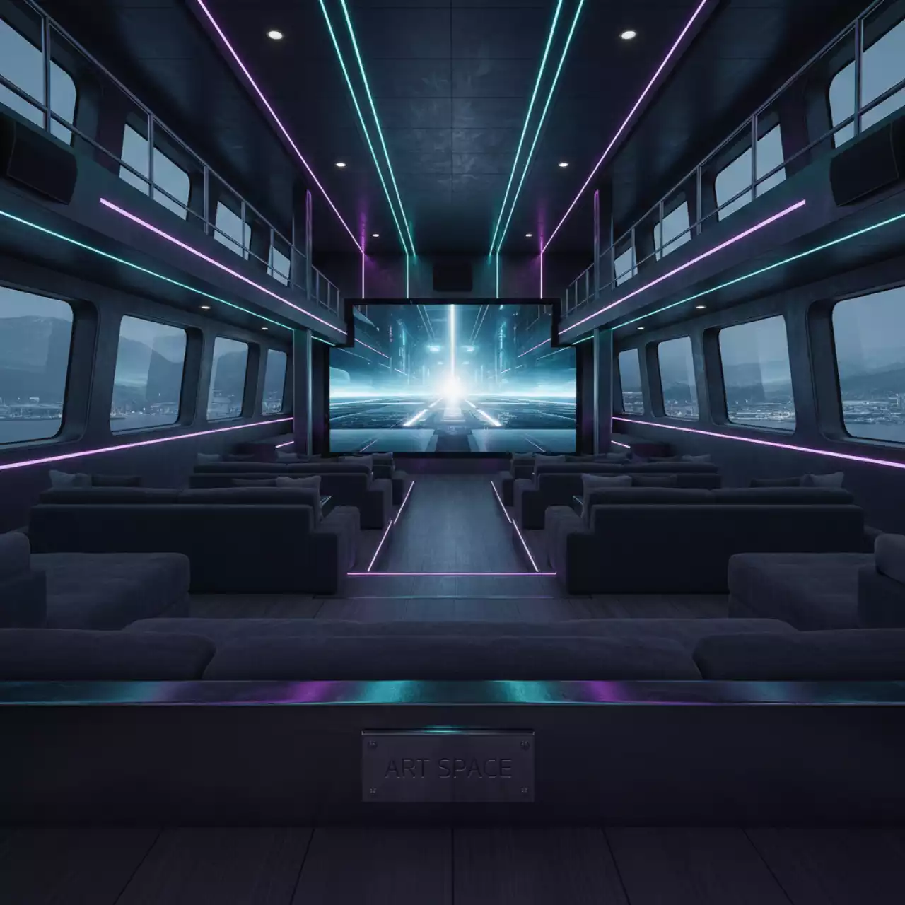 Аренда Настроение лофт на VIP-яхте (Имеретинский порт) — ART SPACE