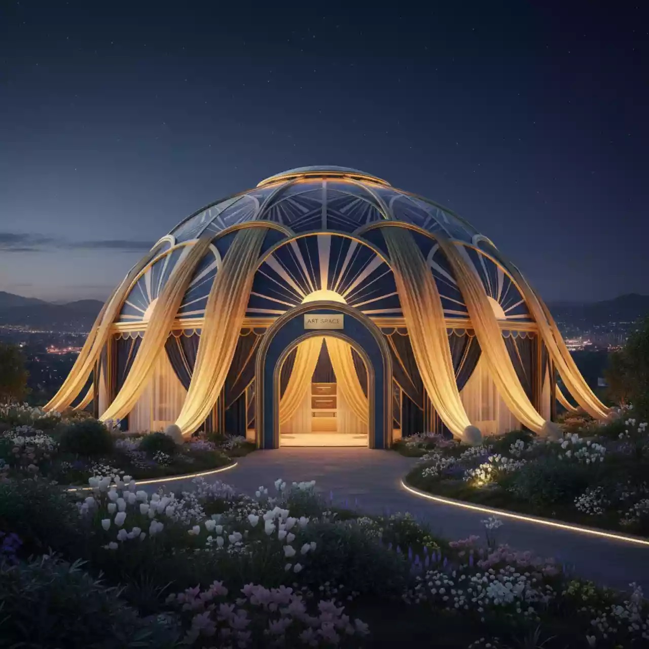 Аренда Навесы купольные в Сириус Арене — ART SPACE