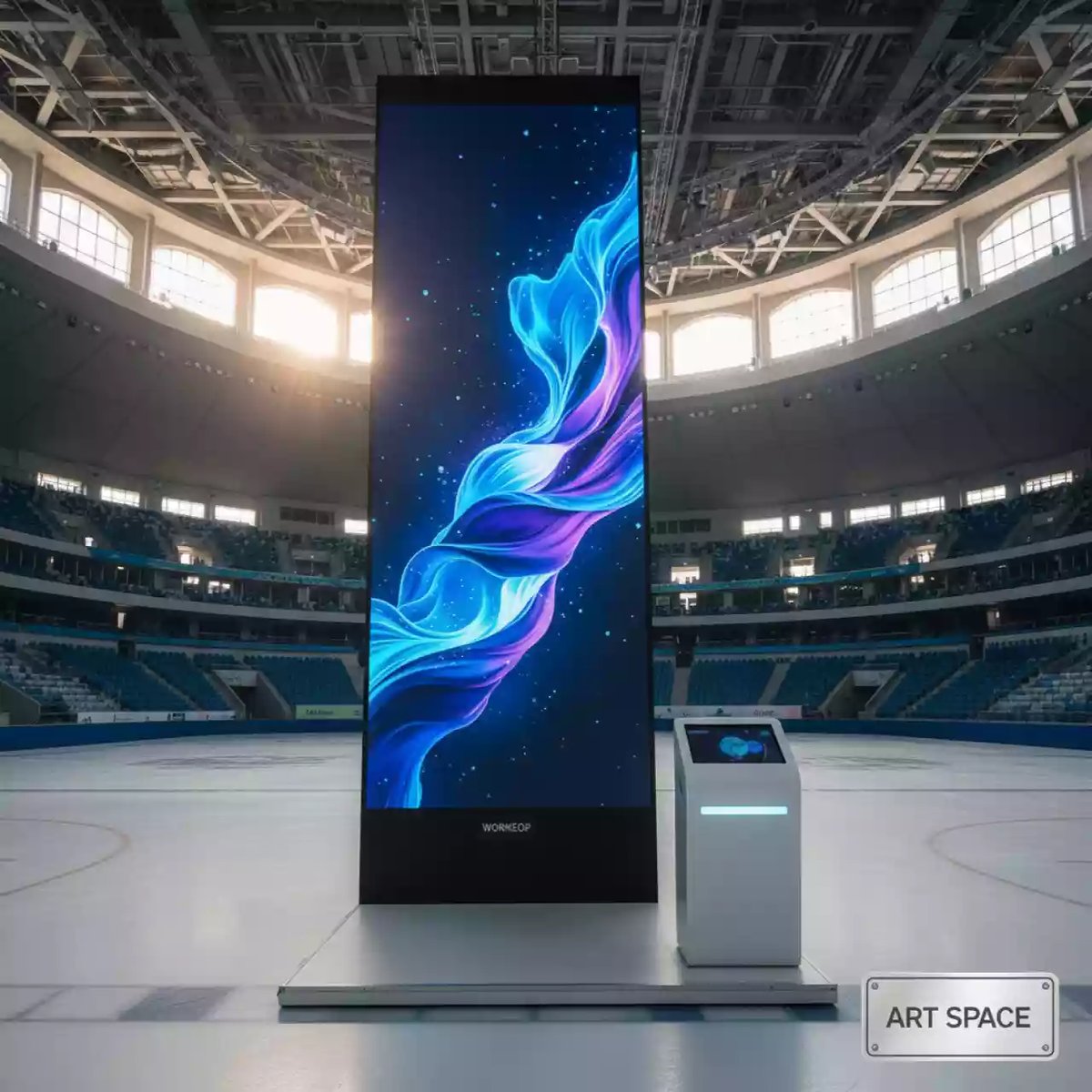 Аренда Нейрохудожник в ледовой арене «Шайба»