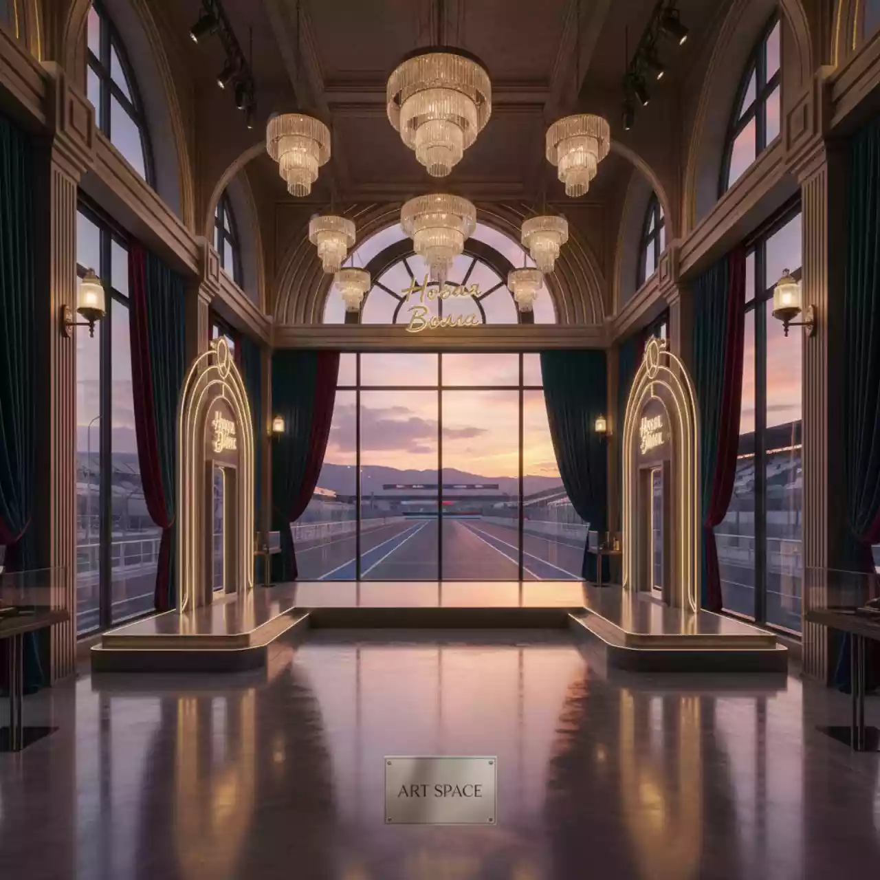 Аренда Ночь в музее возле Большого театра на Сочи Автодроме — ART SPACE