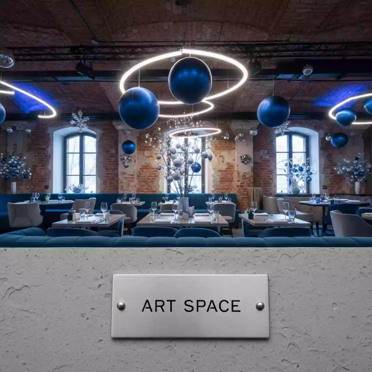 Аренда Новый год на VOKZAL 1853 в ресторане «Sanremo» — ART SPACE