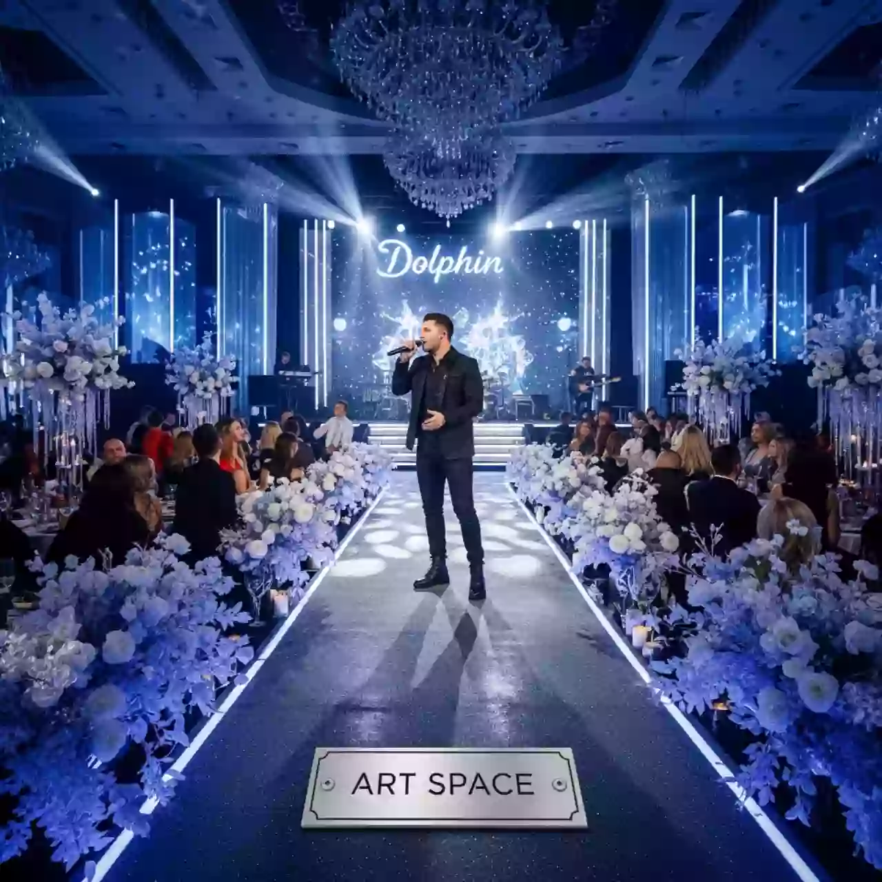 Аренда Новый год с участием Данко в банкетном зале «Дельфин» — ART SPACE