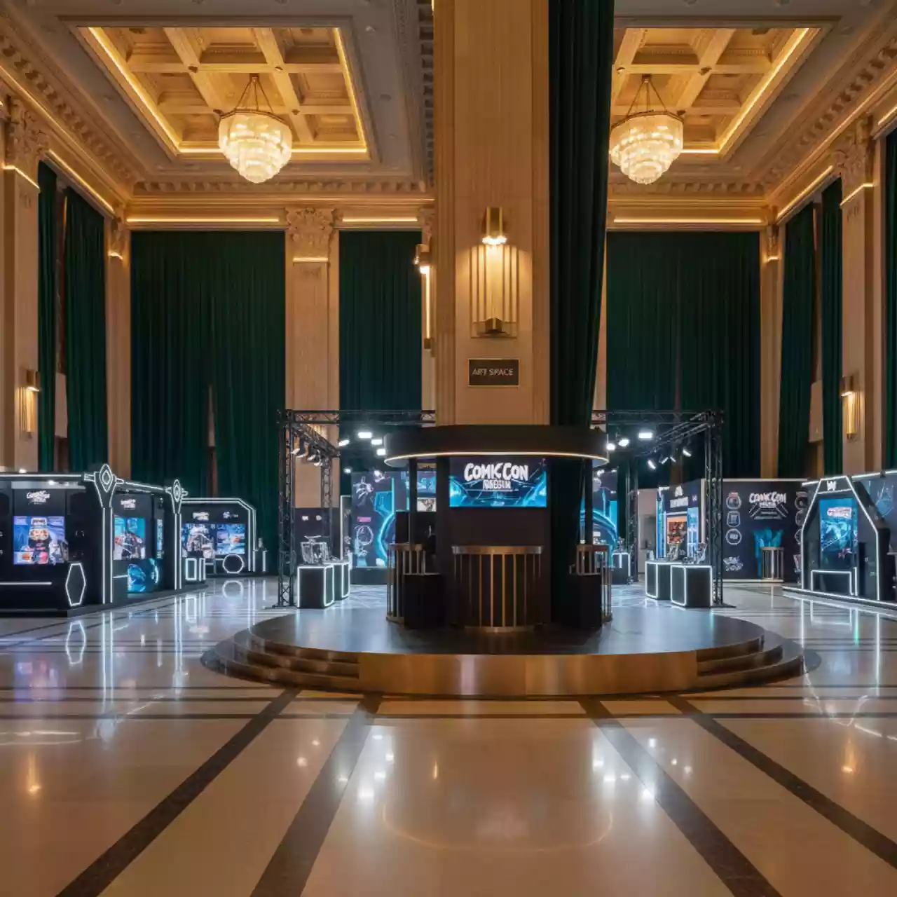 Аренда Новый год в МФК «Горный» — ART SPACE