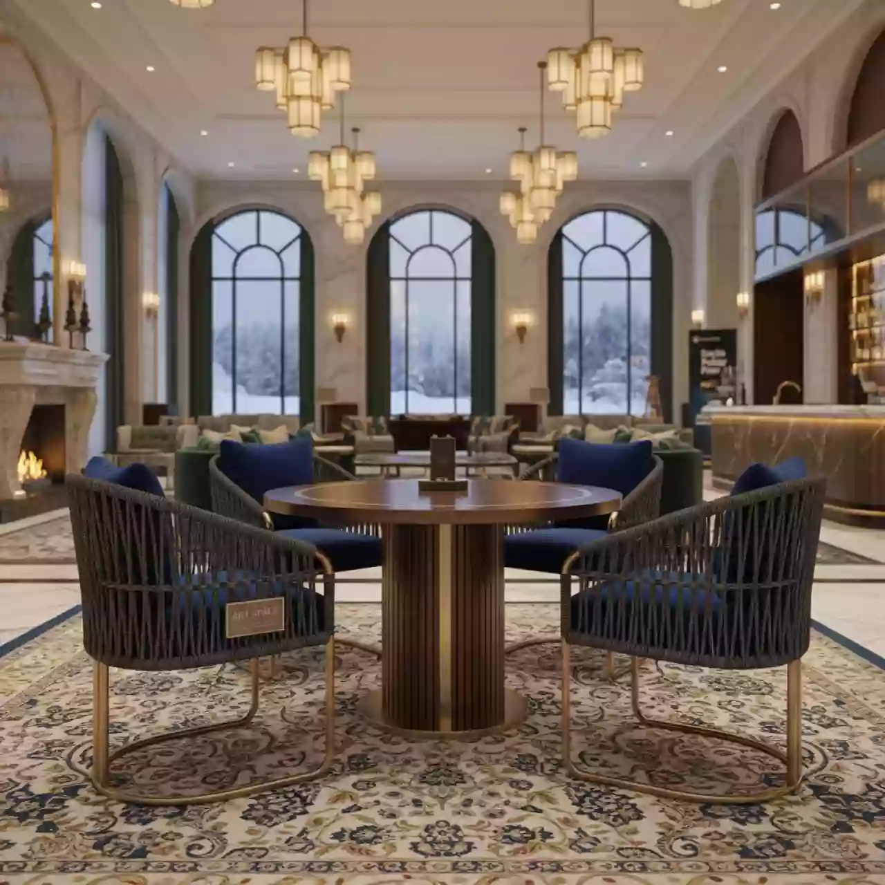 Аренда Обеденная группа R90 SHT TU2 1.4x AS1158 B Rope в Rodina Grand Hotel & SPA — ART SPACE