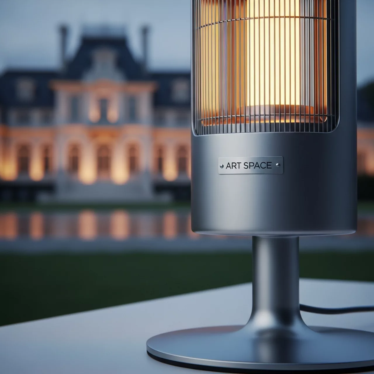 Аренда Обогреватель электрический уличный WWT Elcon BH 1500 в усадьбе Голицына — ART SPACE