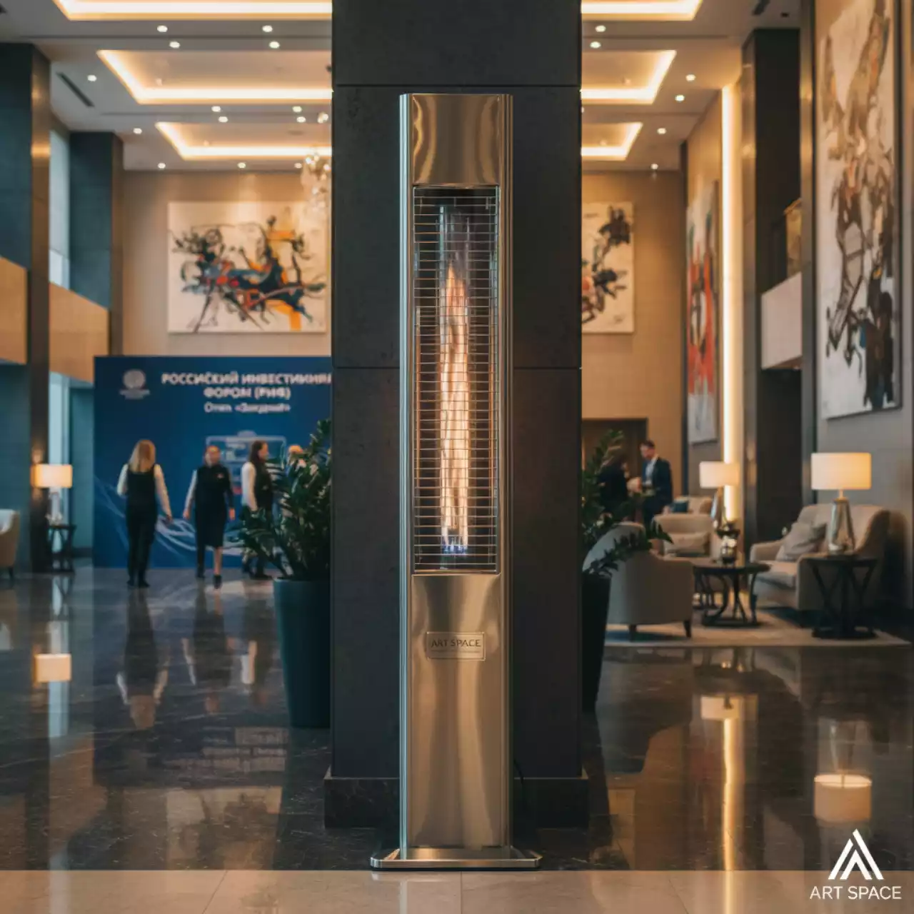 Аренда Обогреватели столбовые в отеле «Звездный» — ART SPACE