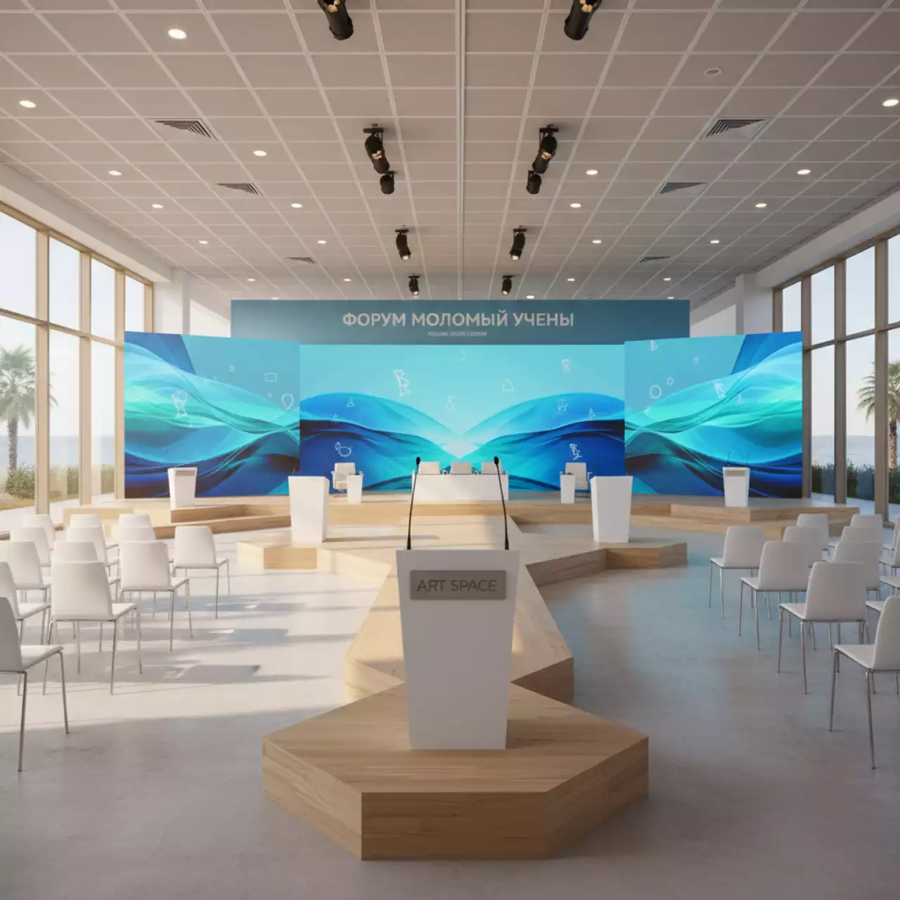 Аренда Оборудование для фестивалей в Pullman Sochi Centre — ART SPACE