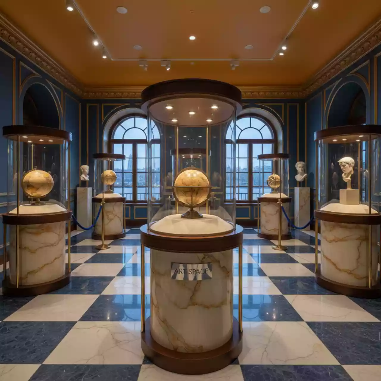 Аренда Оборудование экспозиционное для музеев в зале «Чайка» (Морпорт) — ART SPACE