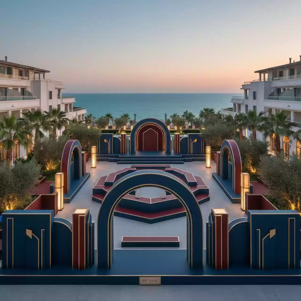 Аренда Оборудование Grande Festa для фестиваля 'Активный город' в Swissôtel Resort Sochi Kamelia — ART SPACE