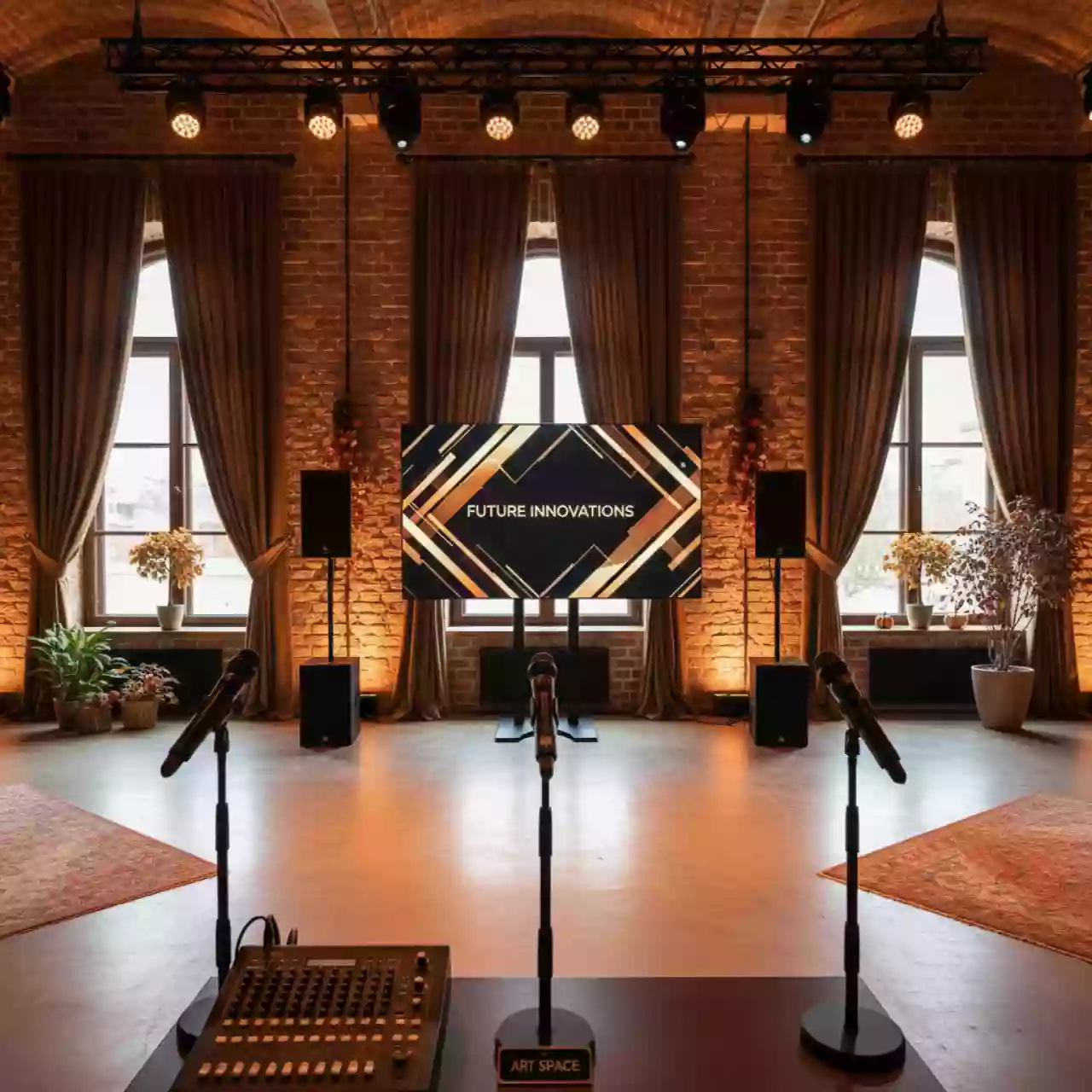 Аренда Оборудование концертное профессиональное в Boutique Hotel PORTUM 1905 — ART SPACE