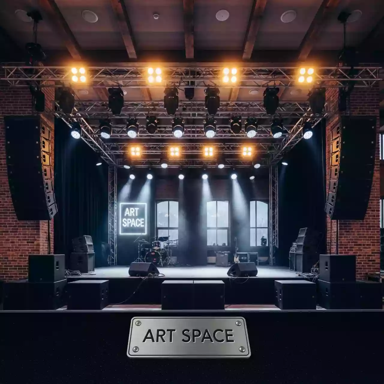 Аренда Оборудование звуковое и световое для сцены 10х8 м в Rixos Krasnaya Polyana — ART SPACE