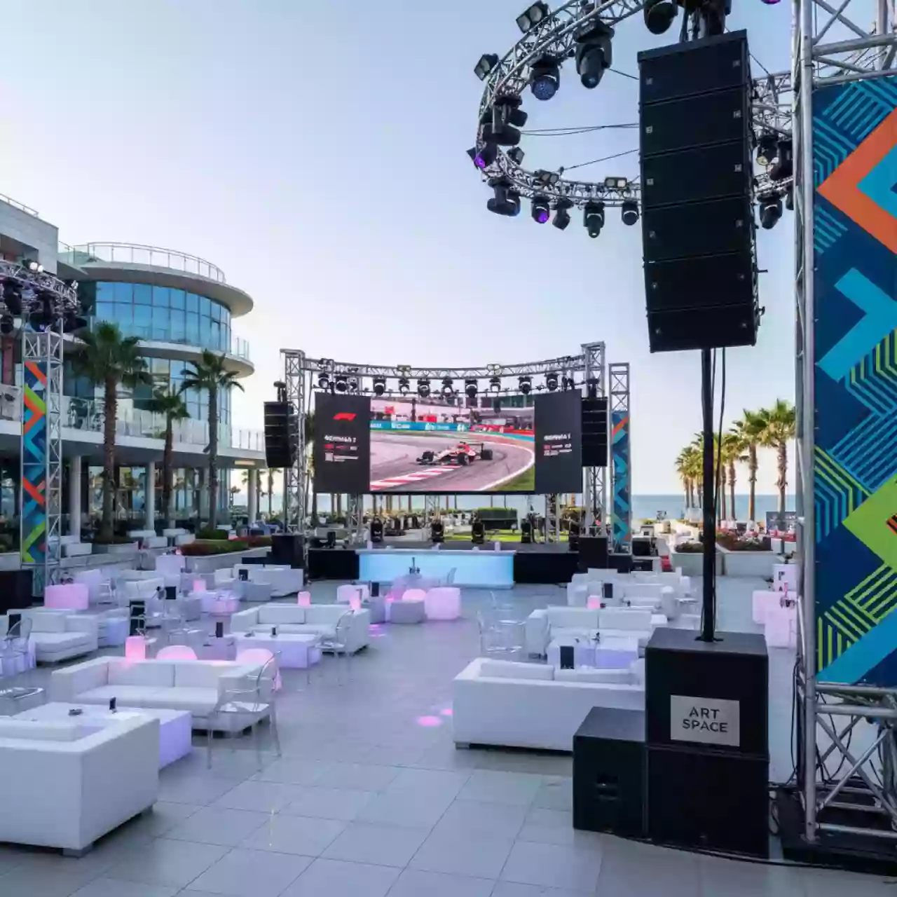 Аренда Оборудования для мероприятий в Сочи Парк Отеле — ART SPACE