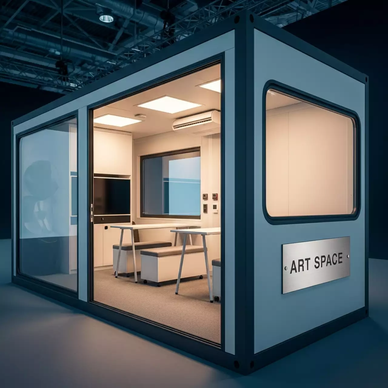 Аренда Образовательный модуль Аэро в ледовой арене «Шайба» — ART SPACE