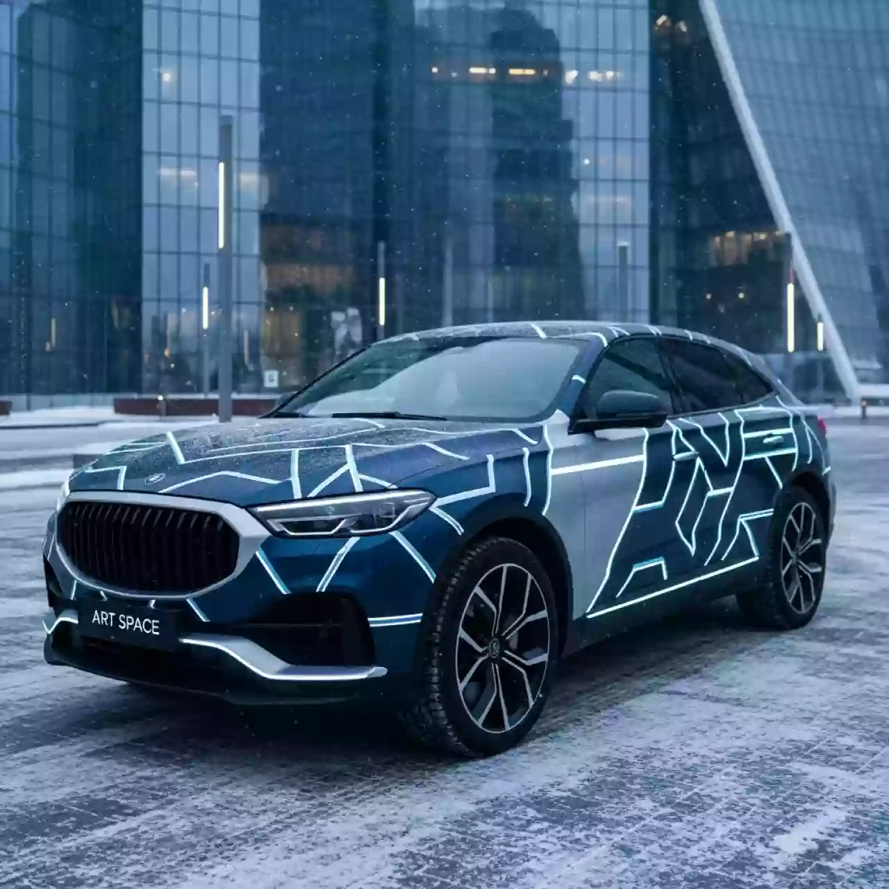 Аренда Оформление автомобиля для мебельной фабрики "Артсофа" в отеле Hyatt Regency Sochi — ART SPACE