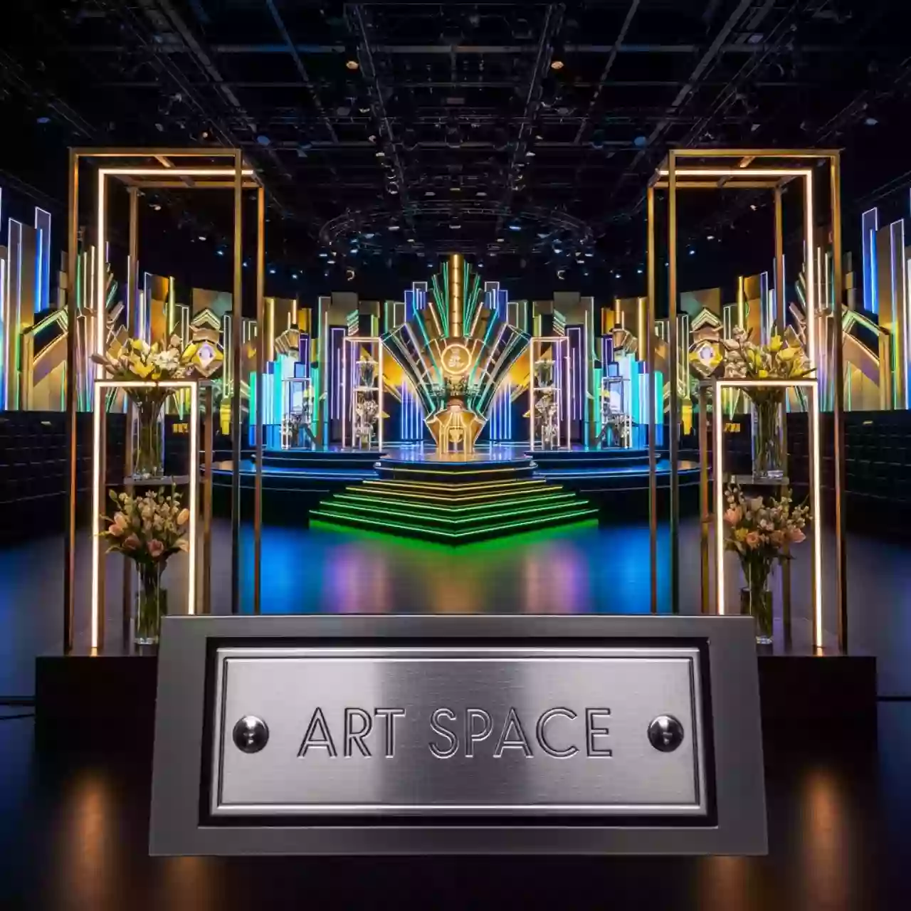 Аренда Оформление фестиваля в Ледовом дворце «Айсберг» — ART SPACE