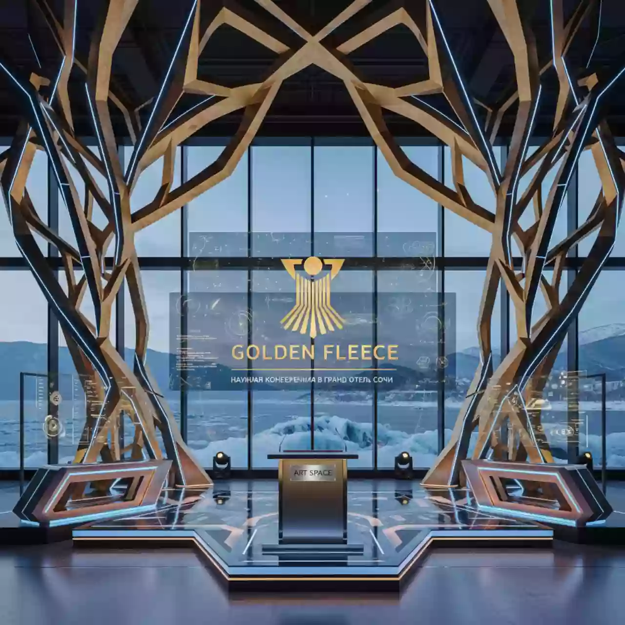 Аренда Оформление фестиваля Золотое руно в Гранд Отель Сочи — ART SPACE