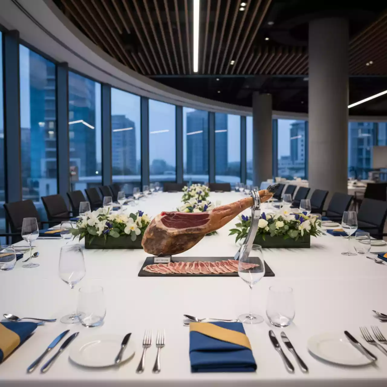 Аренда Оформление стола с хамоном в Mantera Supreme — ART SPACE