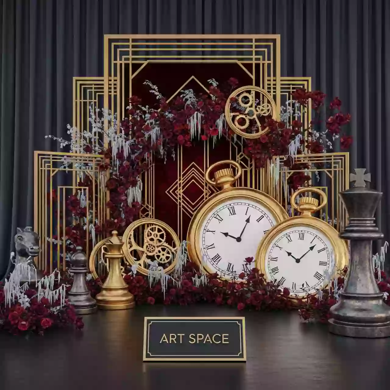 Аренда Оформление в стиле "Алиса в Стране чудес" в Alpha Sirius — ART SPACE