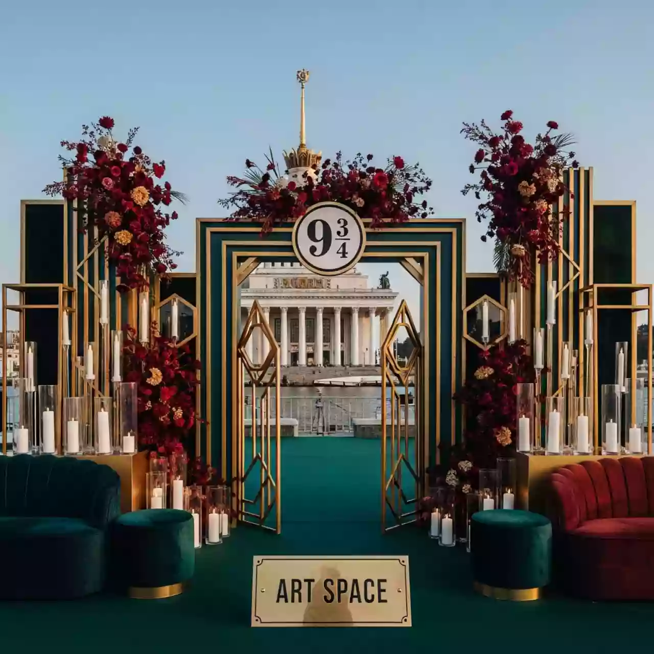 Аренда Оформление в стиле "Гарри Поттер" на территории Морпорта Сочи — ART SPACE