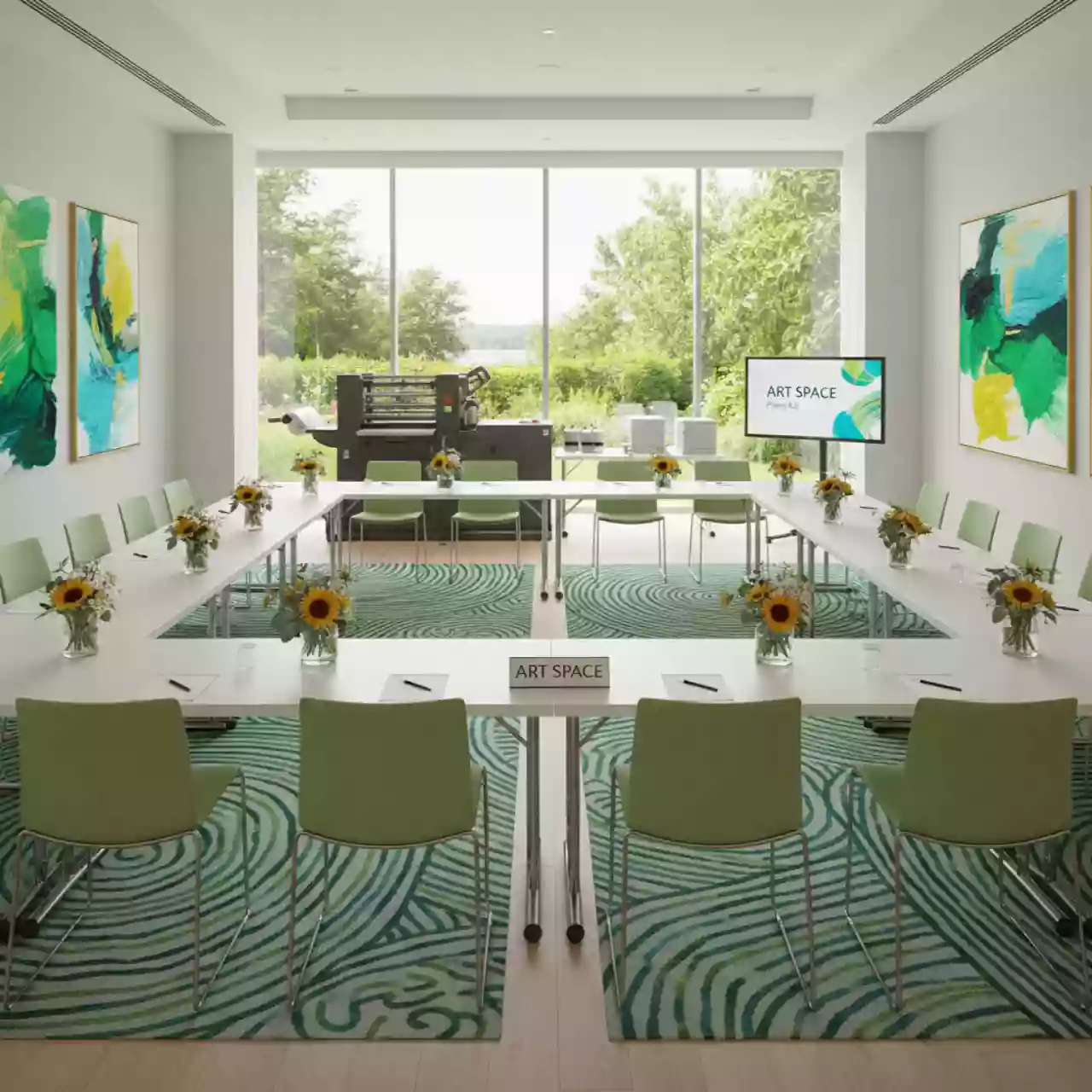 Аренда Офсетная печать в Green Flow Hotel — ART SPACE