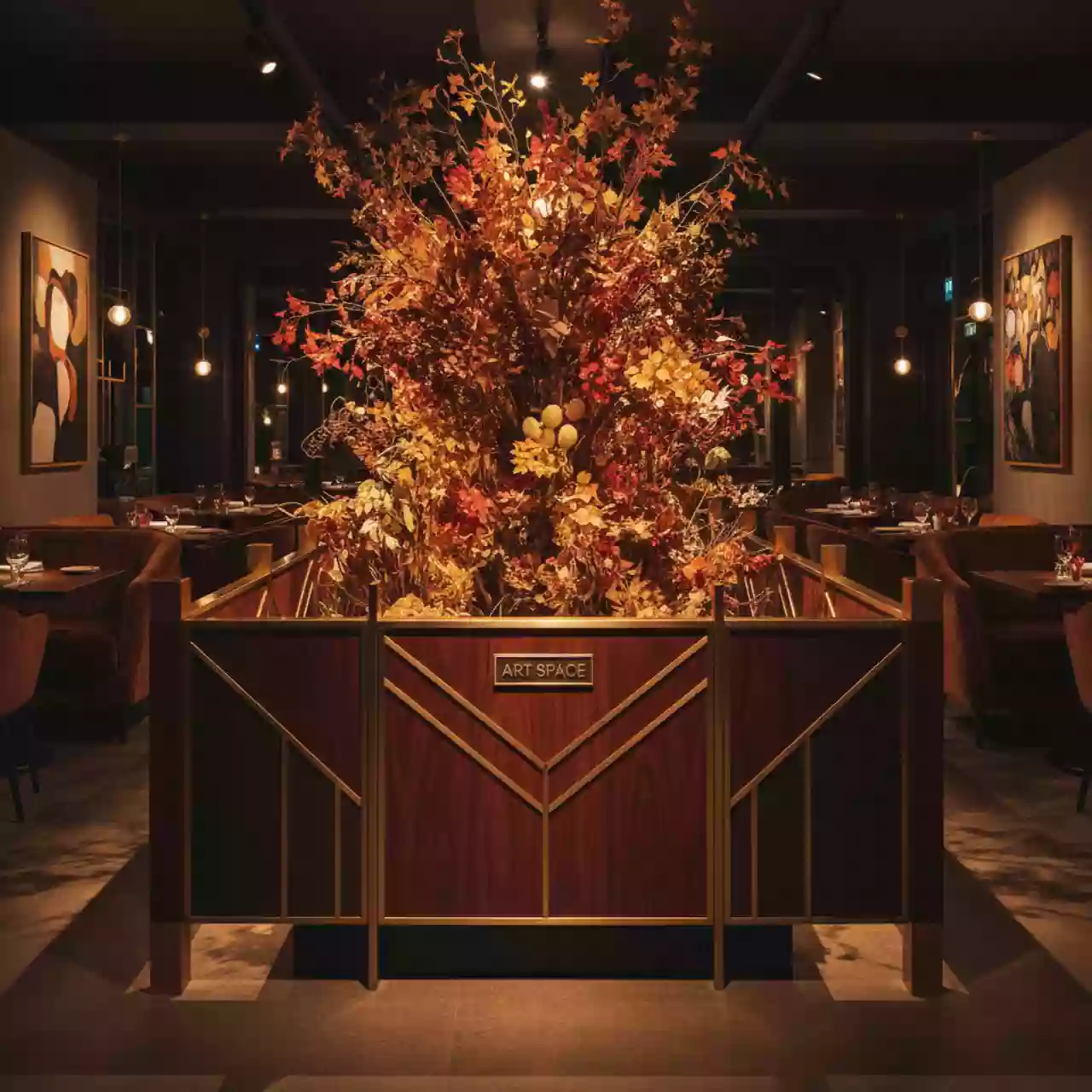 Аренда Ограждение деревянное для ели 500 10 в ресторане «D.O.M» — ART SPACE