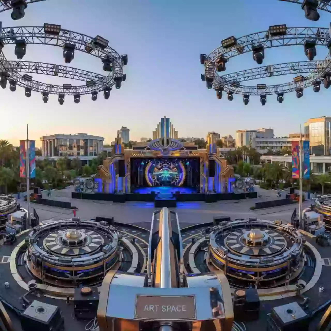 Аренда Оснащение сцены механическое в санатории «Заполярье» — ART SPACE