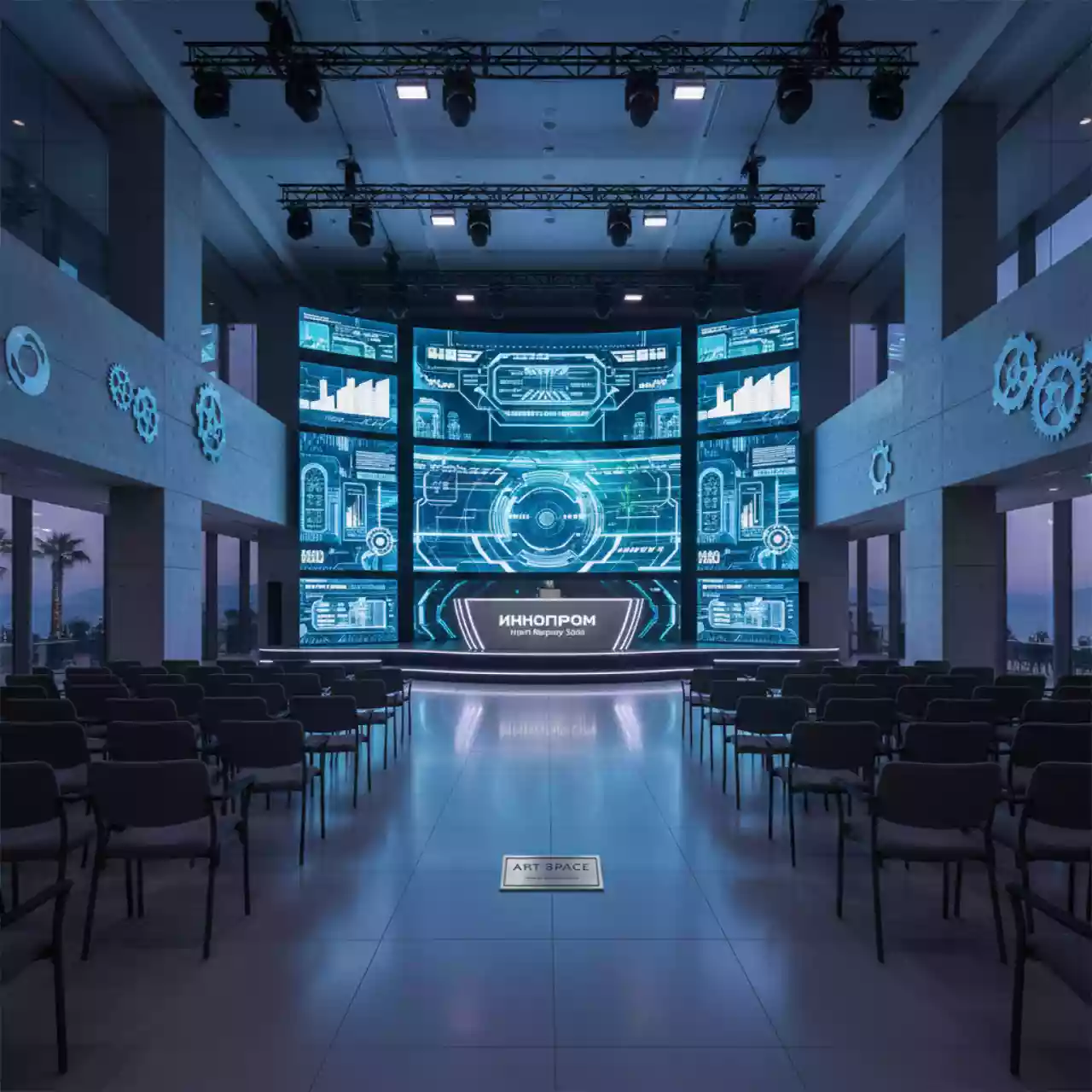 Аренда Оснащение универсального зала в отеле Hyatt Regency Sochi — ART SPACE