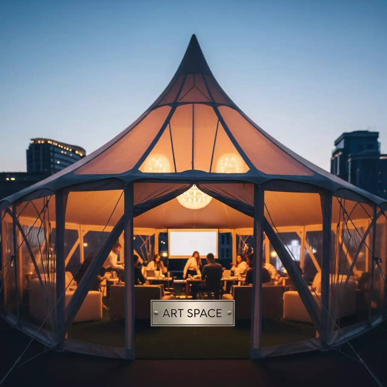 Аренда Отопления тентовых конструкций в Panorama by Mercure — ART SPACE