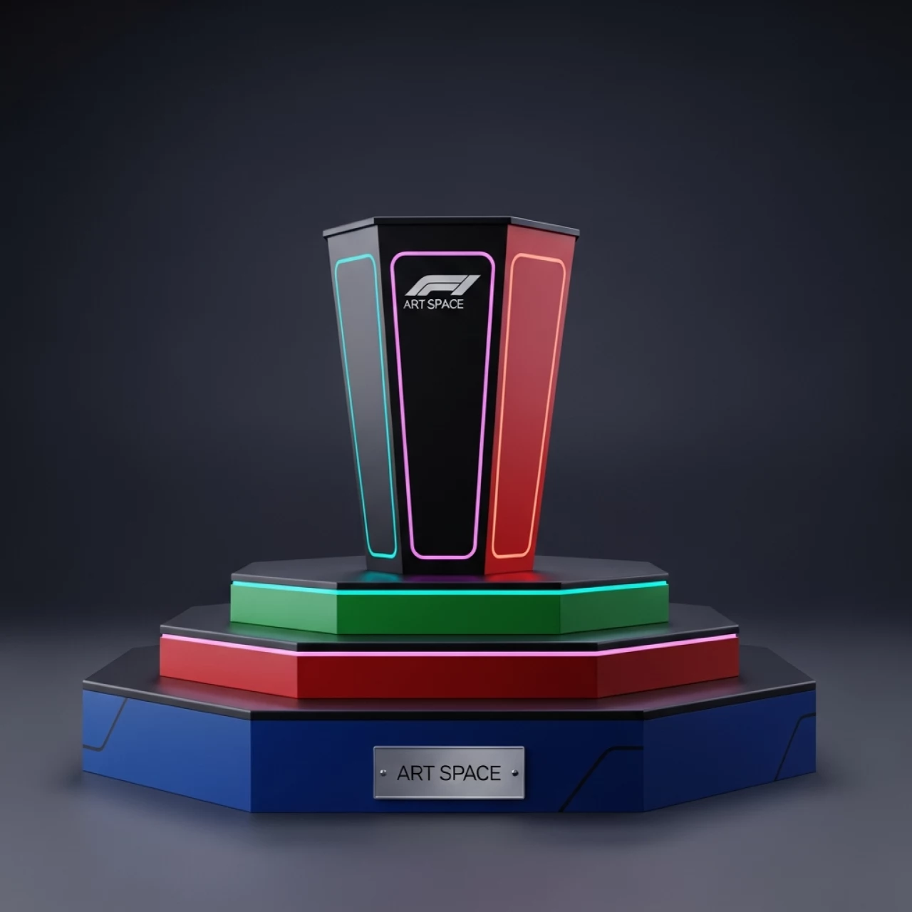 Аренда Пьедестал из трех подиумов в пляжном клубе Del Mar — ART SPACE