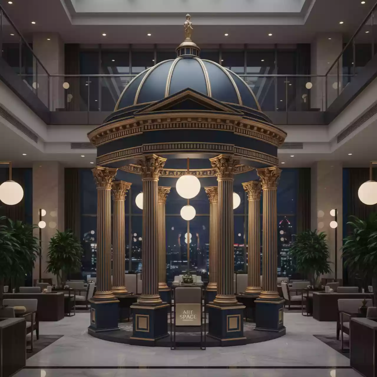 Аренда Пагода 5х5 м в Panorama by Mercure — ART SPACE