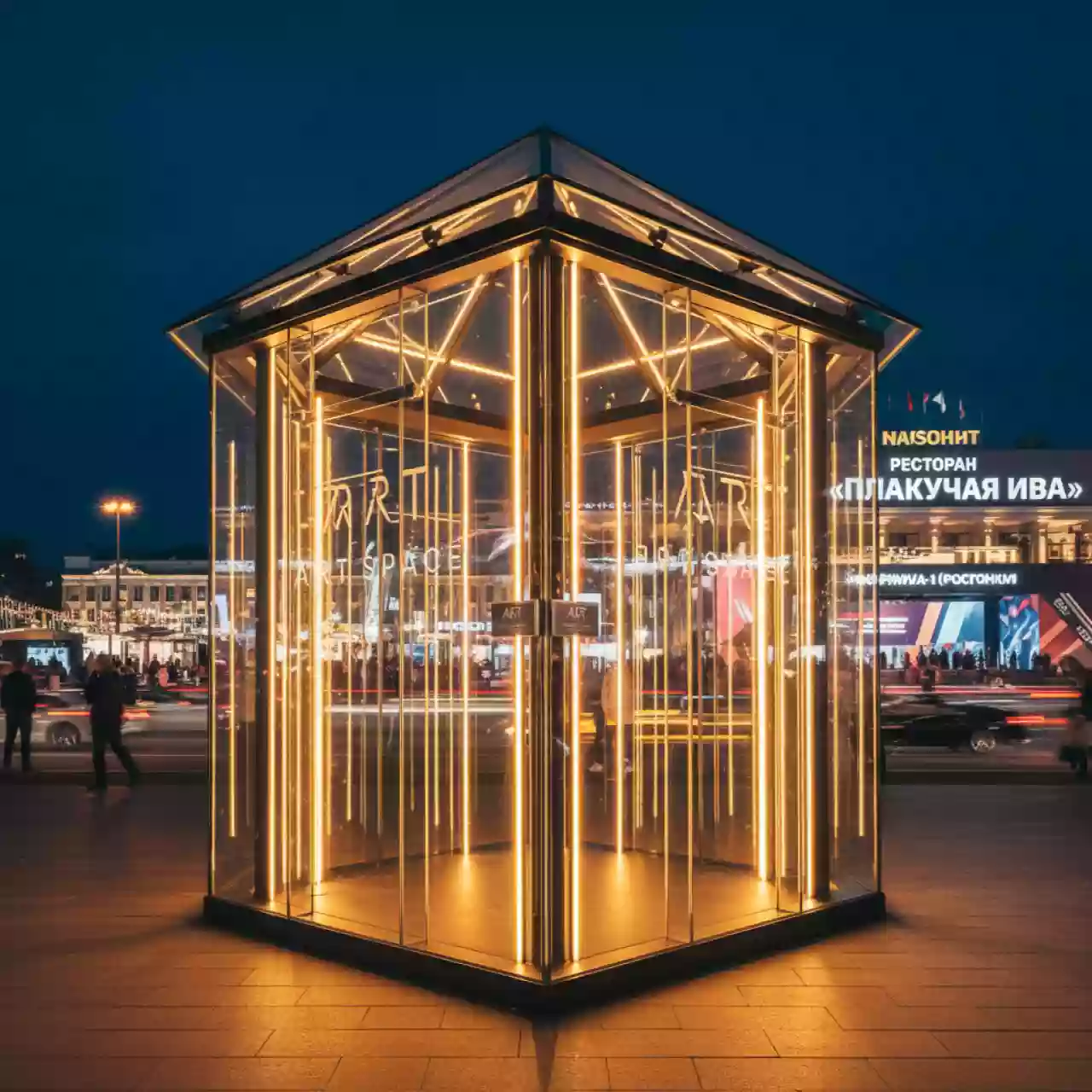 Аренда Пагода остекленная Лондон 5х10 м — ART SPACE