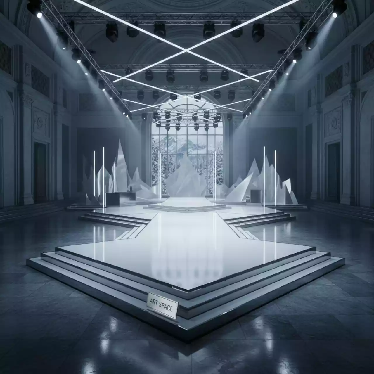 Аренда Пакет световой премиум с сопровождением в санатории «Заполярье» — ART SPACE