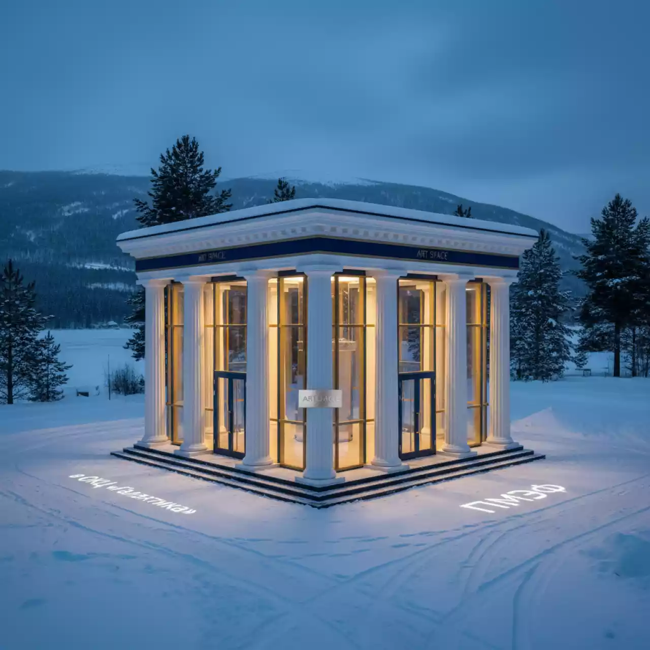 Аренда Павильон 10х10 для конференции в ОКЦ «Галактика» — ART SPACE