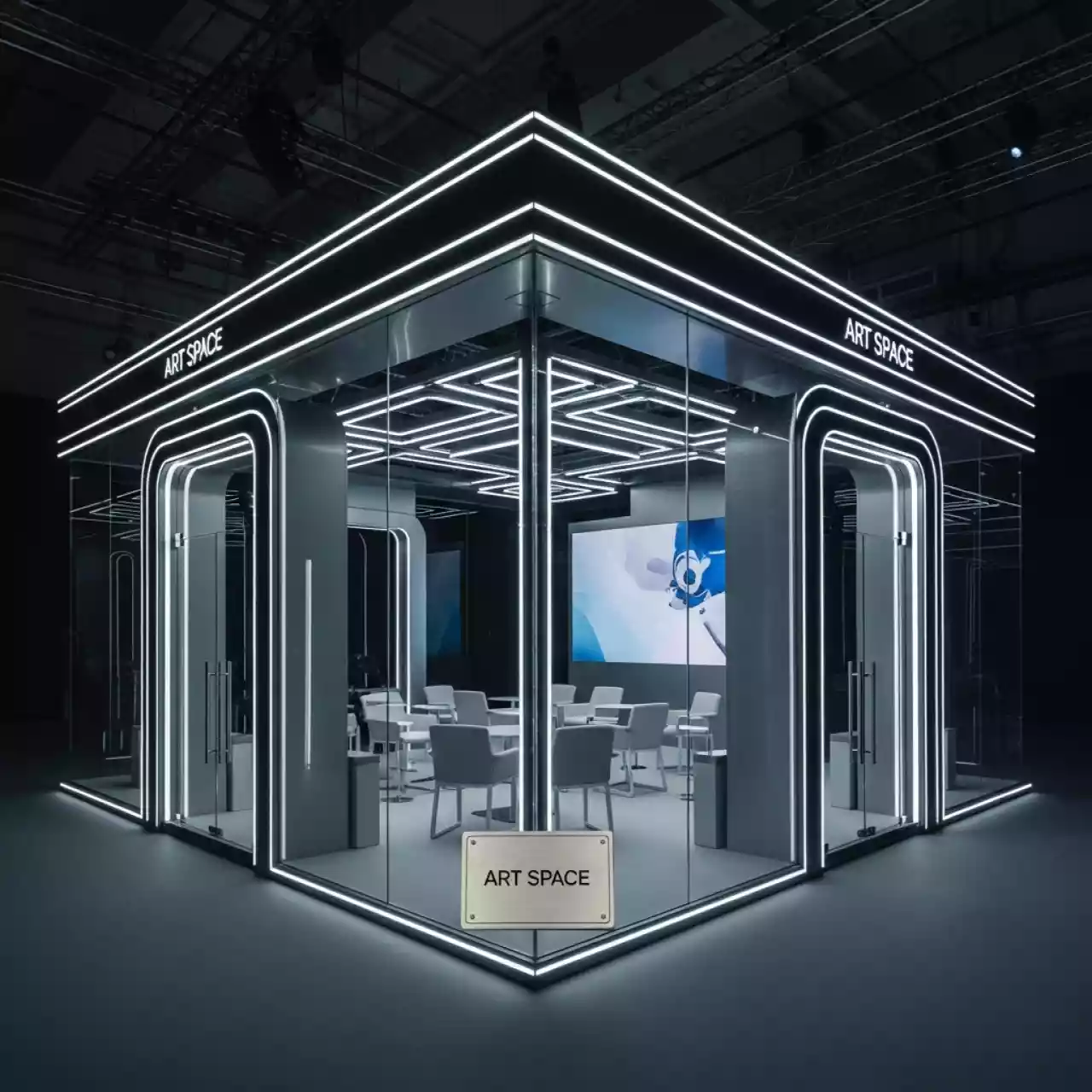 Аренда Павильон 10х10 для конференций в зале «Чайка» (Морпорт) — ART SPACE