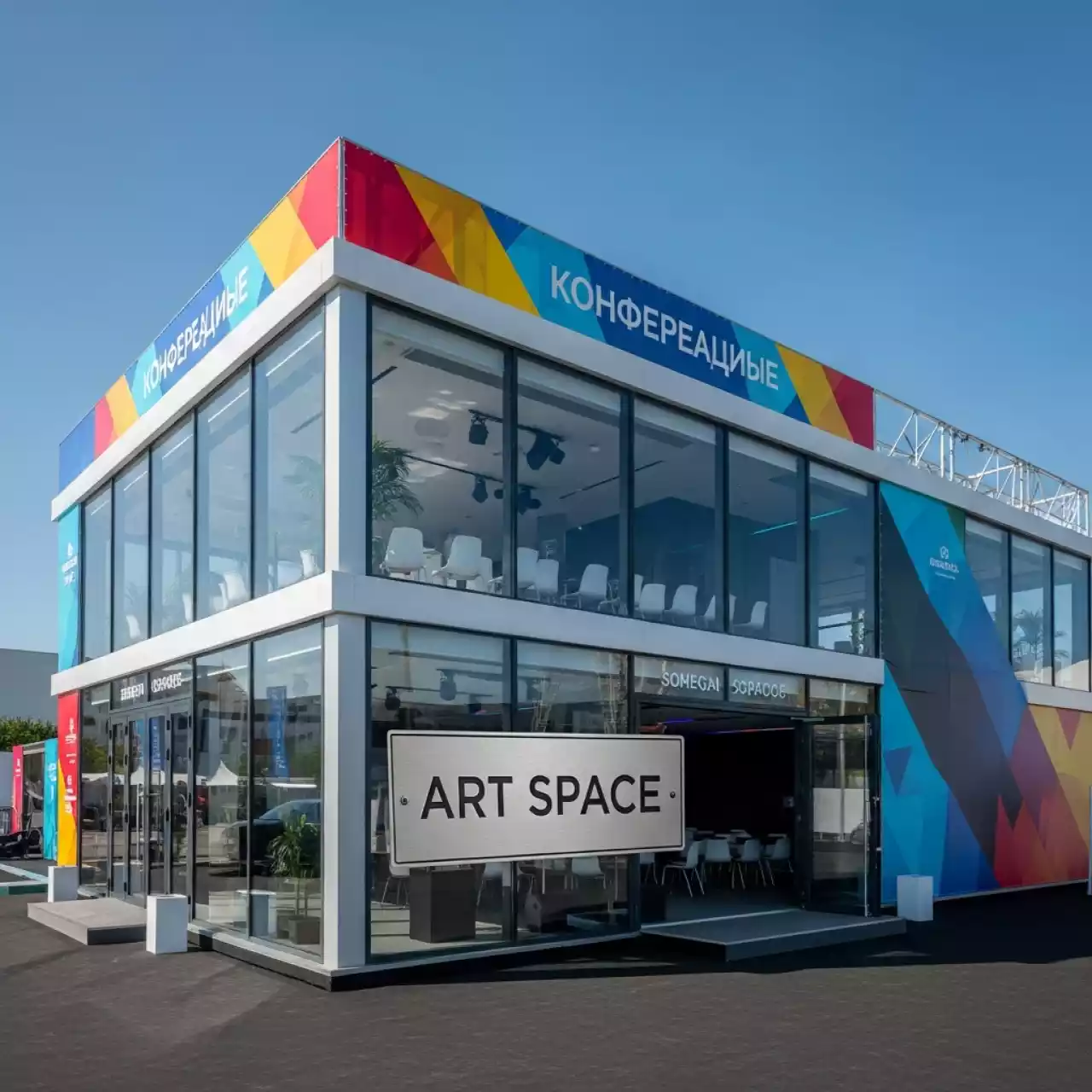 Аренда Павильон 25х15 для конференций в Omega Sirius — ART SPACE