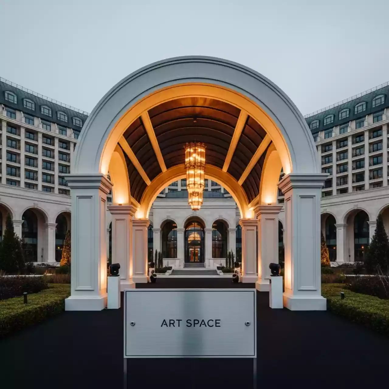 Аренда Павильон арочный 20х20 м в отеле Hyatt Regency Sochi — ART SPACE