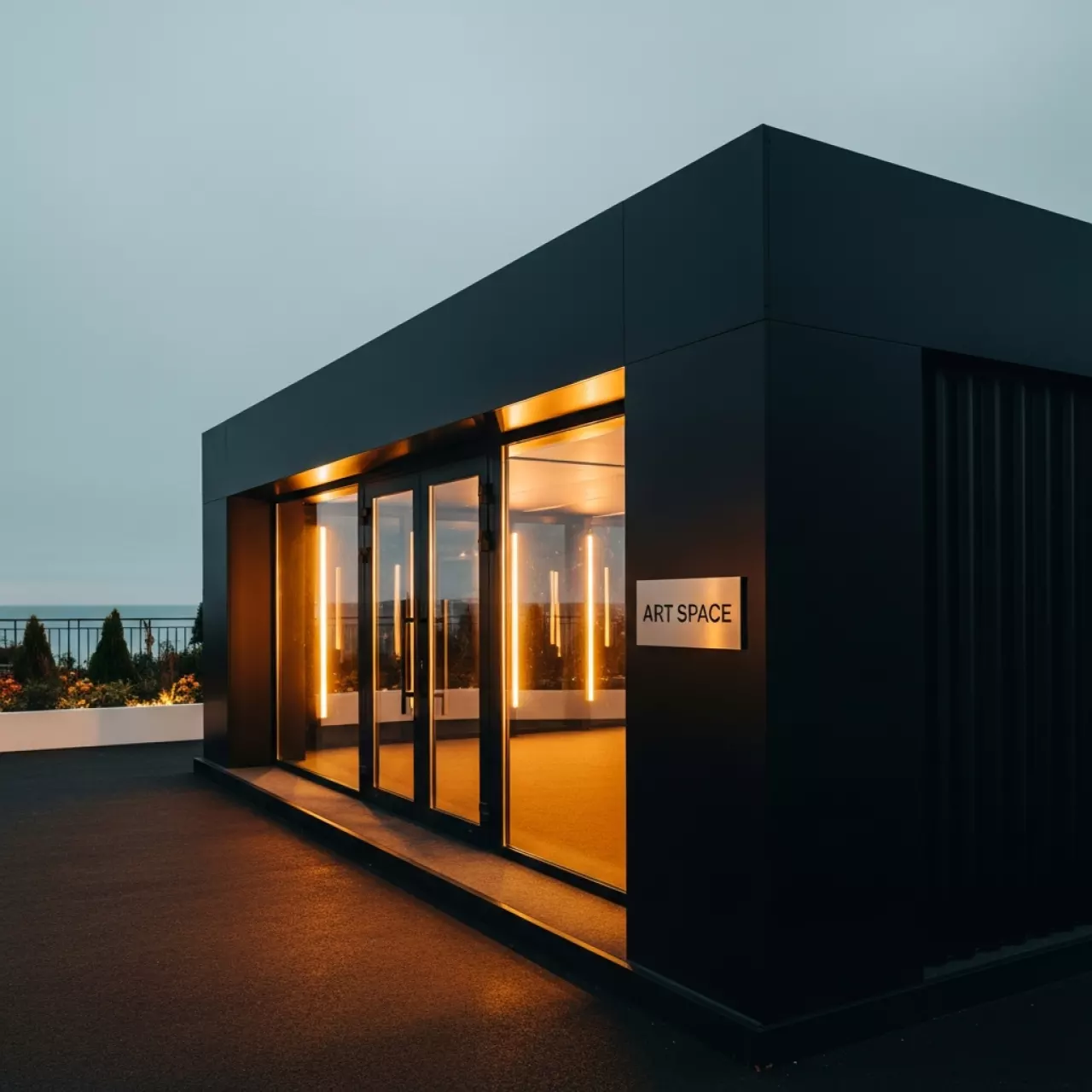 Аренда Павильон черный 15х30 м в отеле Radisson Lazurnaya — ART SPACE